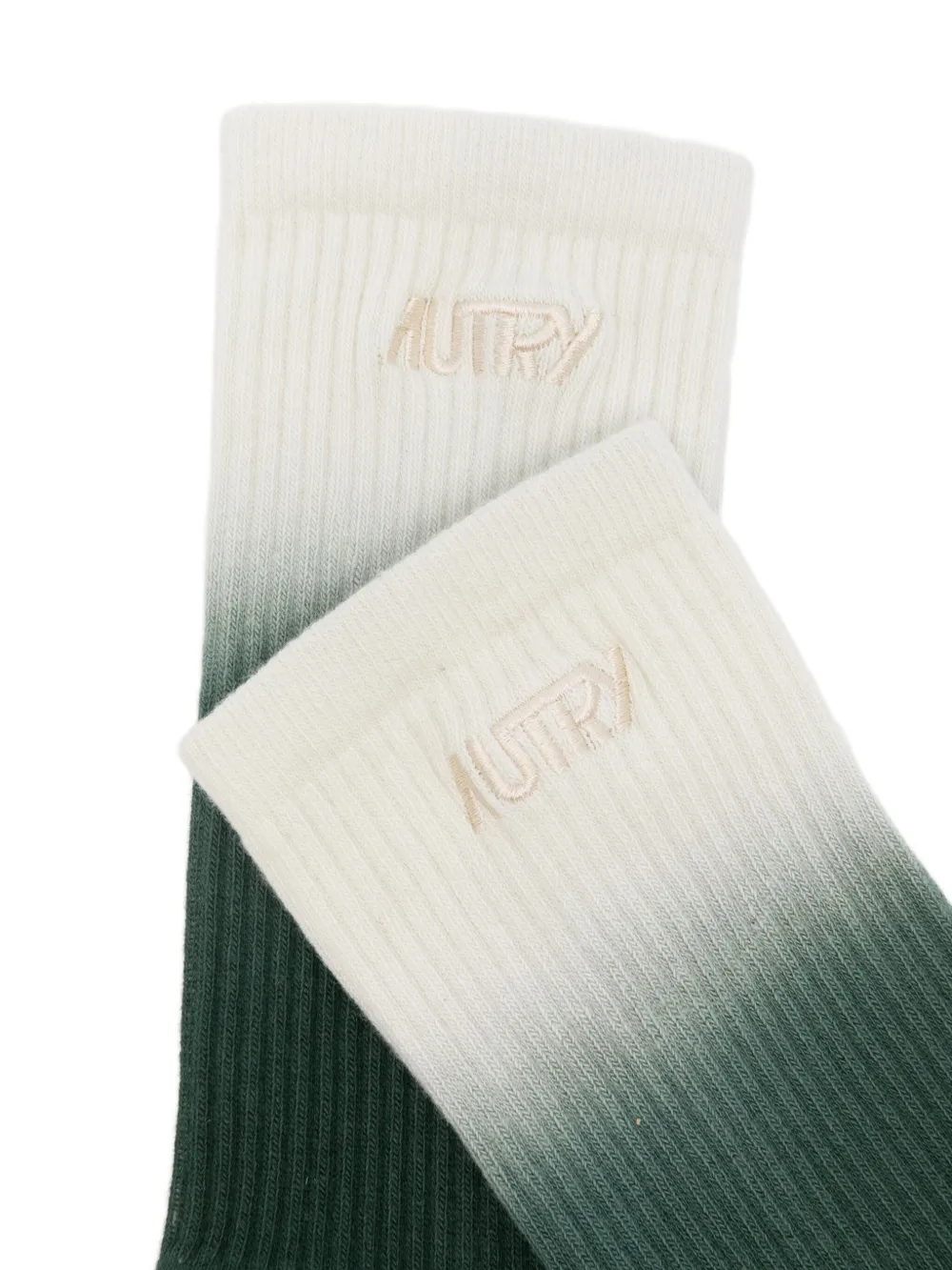 Autry Tye & Dye embroidered-logo socks | Women | Image 2