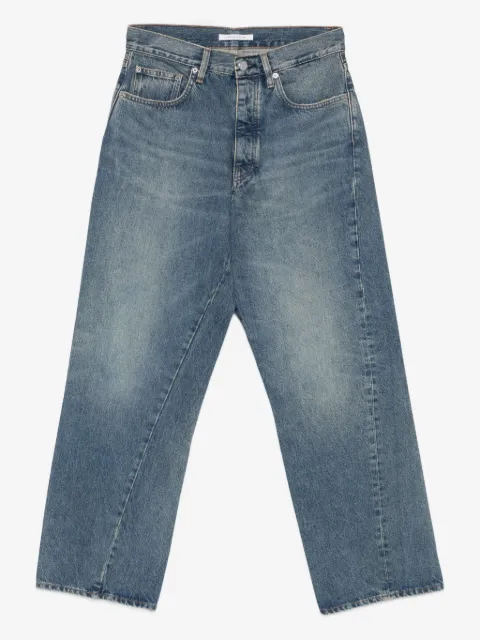 Sunflower wide-leg twisted jeans