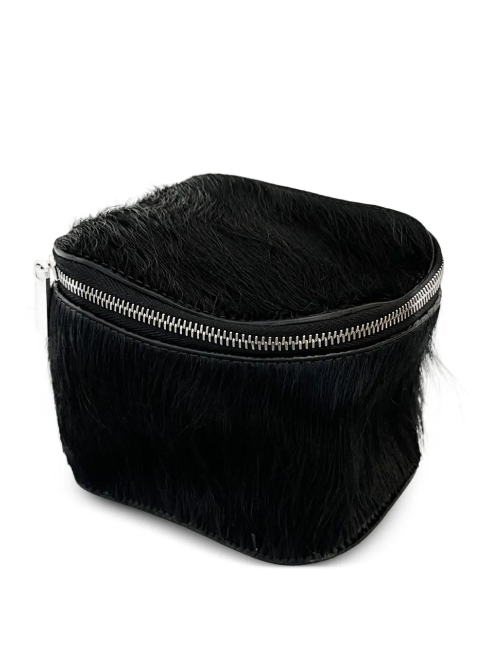Rick Owens small all around-zip make up bag | Black | Image 1