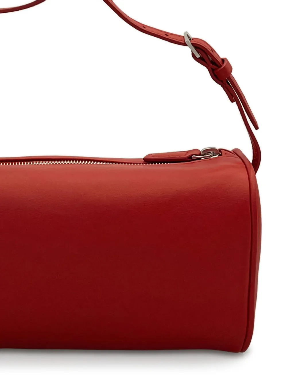 The Row Cylindrical Top-handle Bag In Red