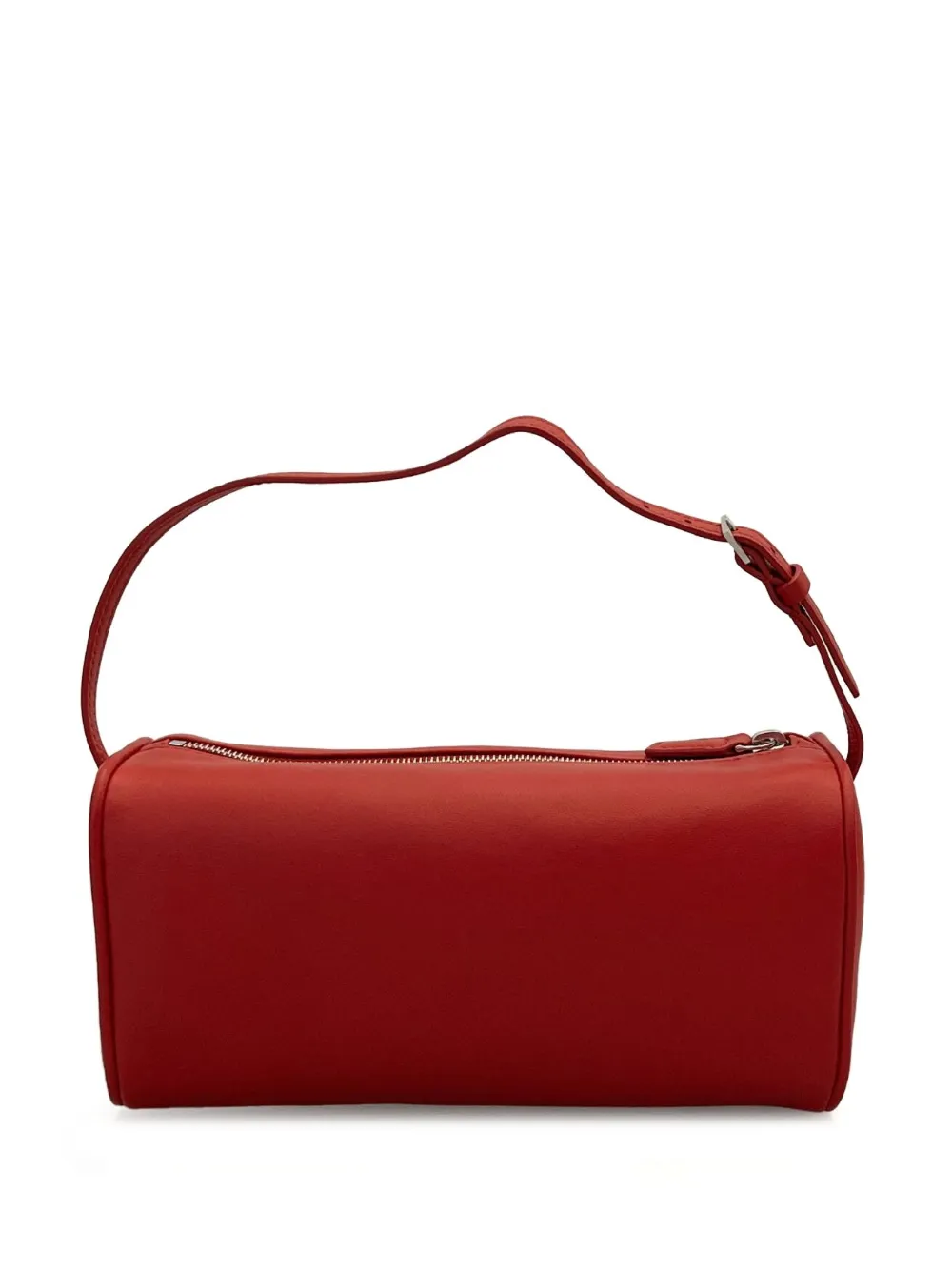 The Row Cylindrical Top-handle Bag In Red
