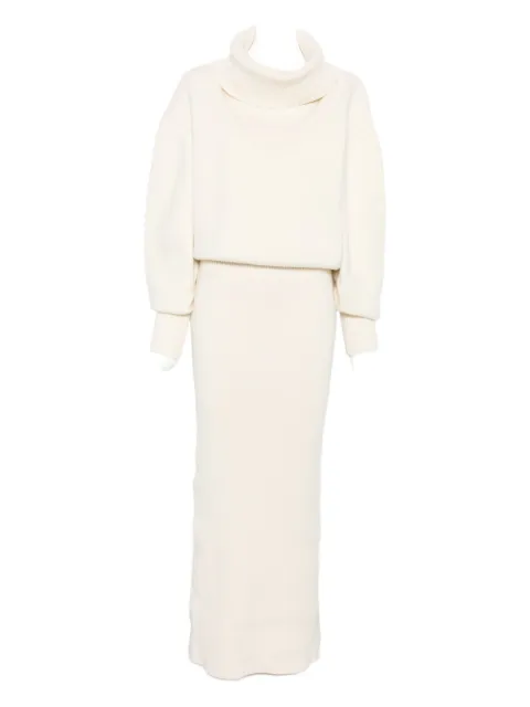 Jacquemus roll-neck ribbed dress