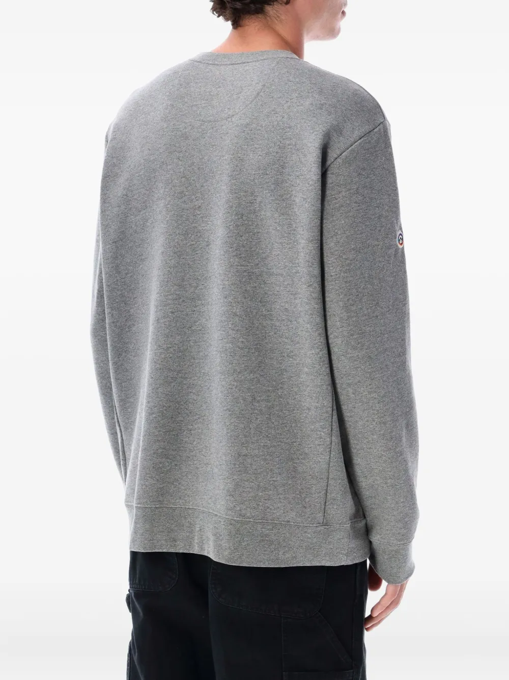 Patagonia Fitz Roy Icon Crew-neck Sweatshirt In Gray