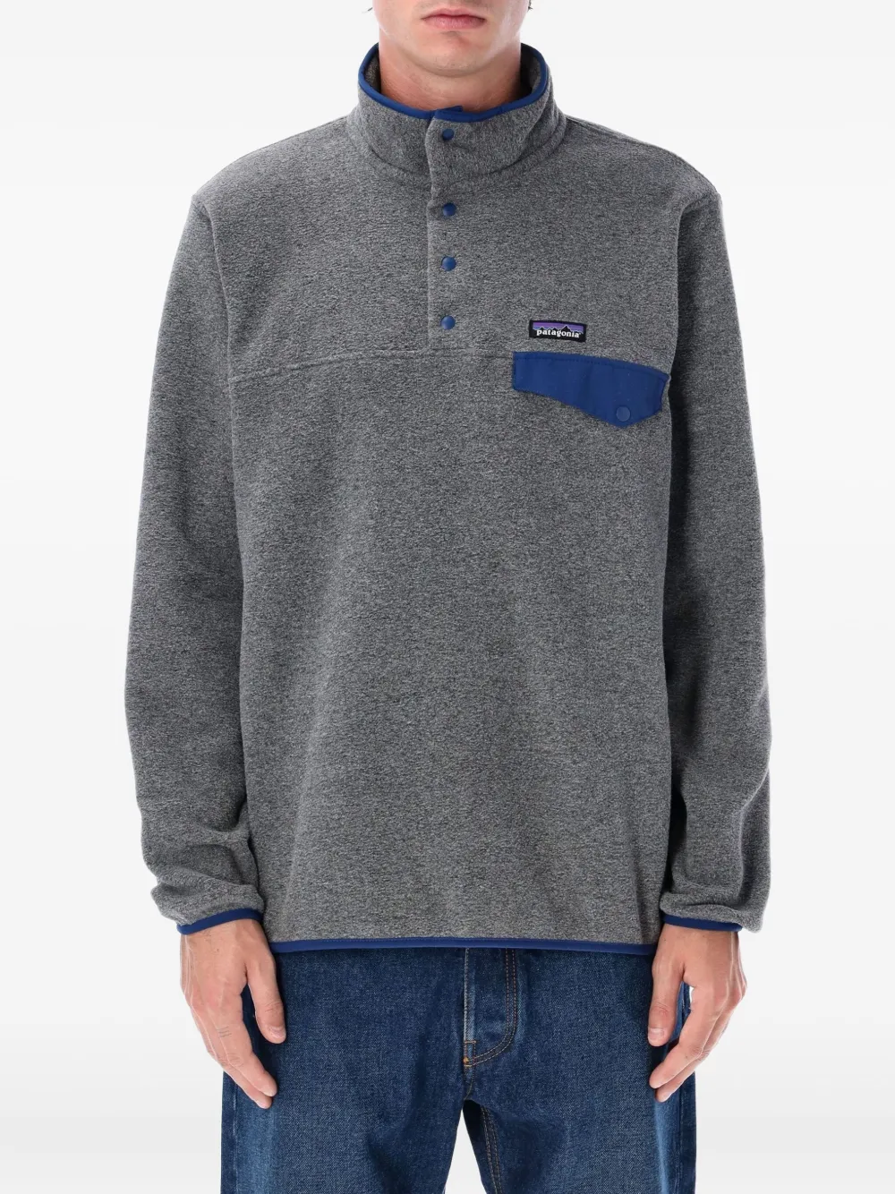Patagonia スナップボタン スウェットシャツ - グレー Patagonia スナップボタン スウェットシャツ - グレー