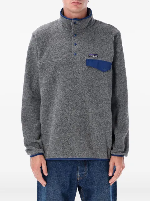 Patagonia snap-button fleece sweatshirt