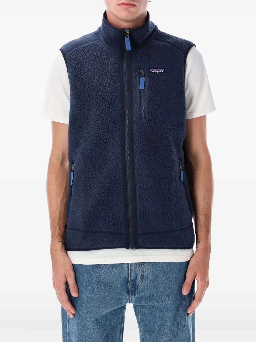 Patagonia Retro Pile ベスト - ブルー Patagonia Retro Pile ベスト - ブルー
