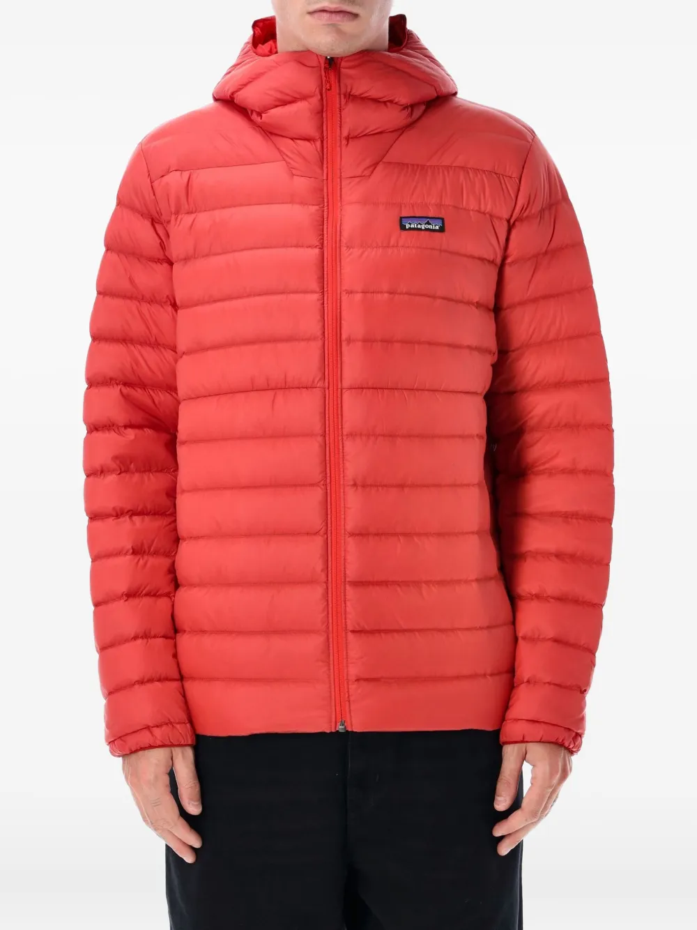Patagonia Down Sweater フーデッドジャケット - レッド Patagonia Down Sweater フーデッドジャケット - レッド