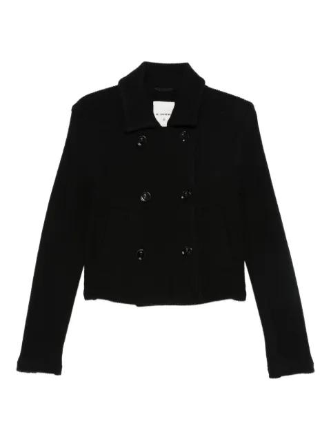 ULI SCHNEIDER knit double-breasted jacket