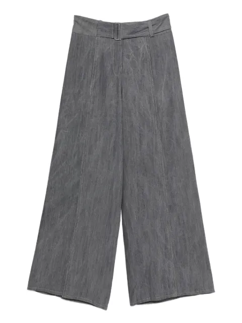 ULI SCHNEIDER belted jeans