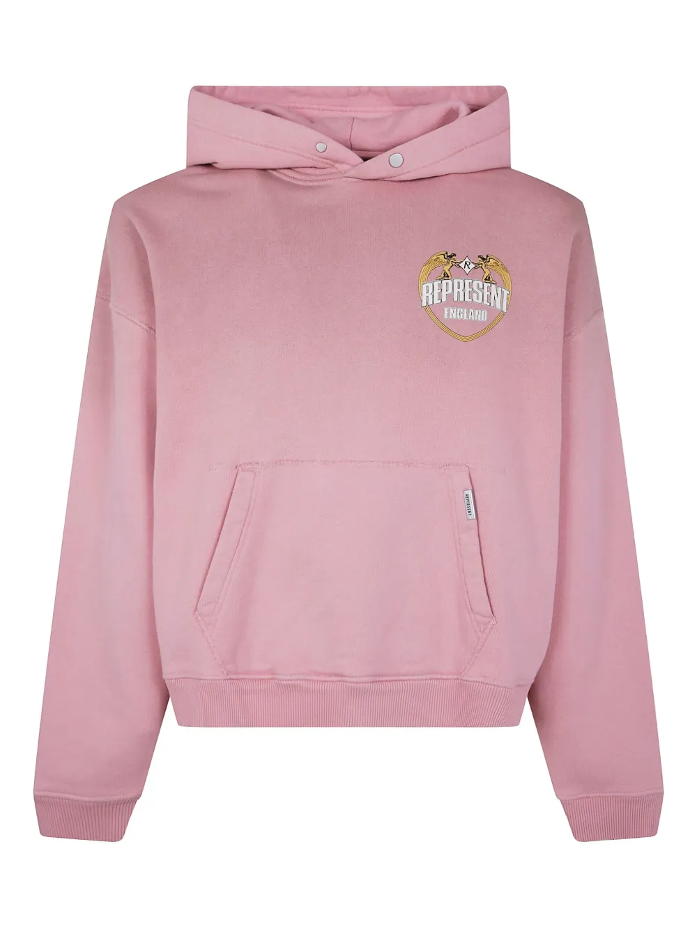 Represent graphic hoodie | Pink | Image 1