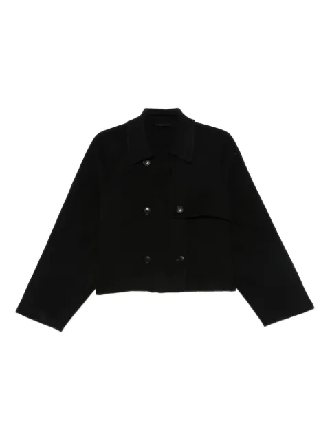 Closed double-breasted jacket