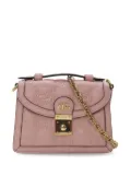 Gucci Pre-Owned 2016-2025 Small GG Matelasse Leather Top Handle Bag satchel - Pink