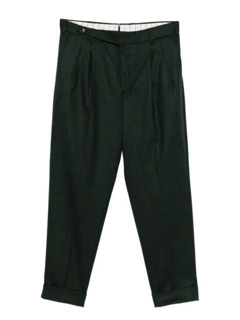 PT Torino pleat-detail wool trousers