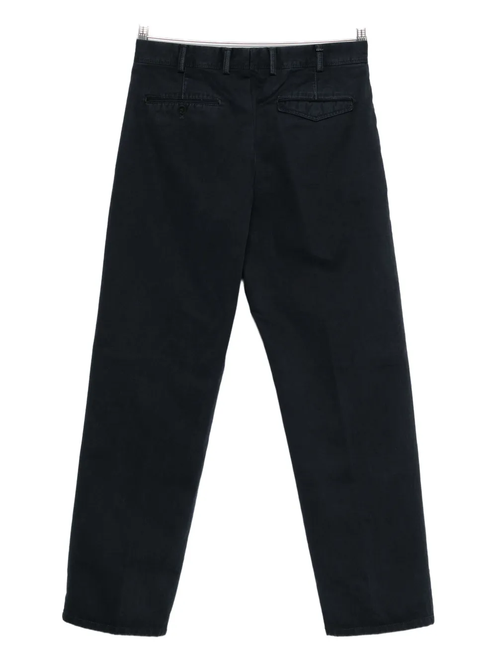 Pt Torino Coal Trousers In Blue