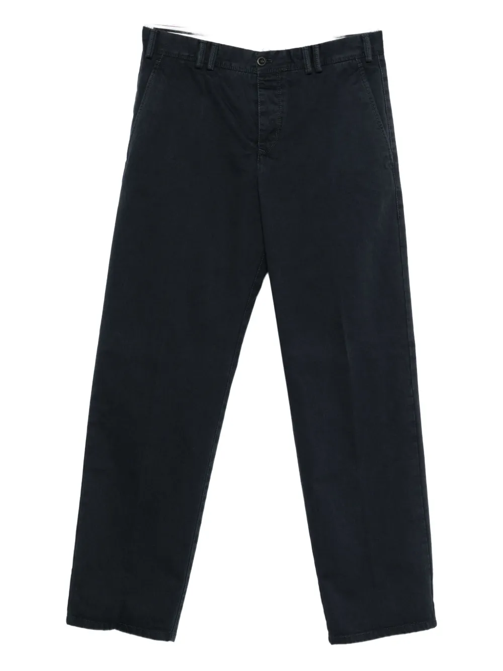 Pt Torino Coal Trousers In Blue