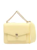 Bvlgari Pre-Owned 2010-2025 Leather Serpenti Forever Maxi Chain Top Handle Bag satchel - Yellow