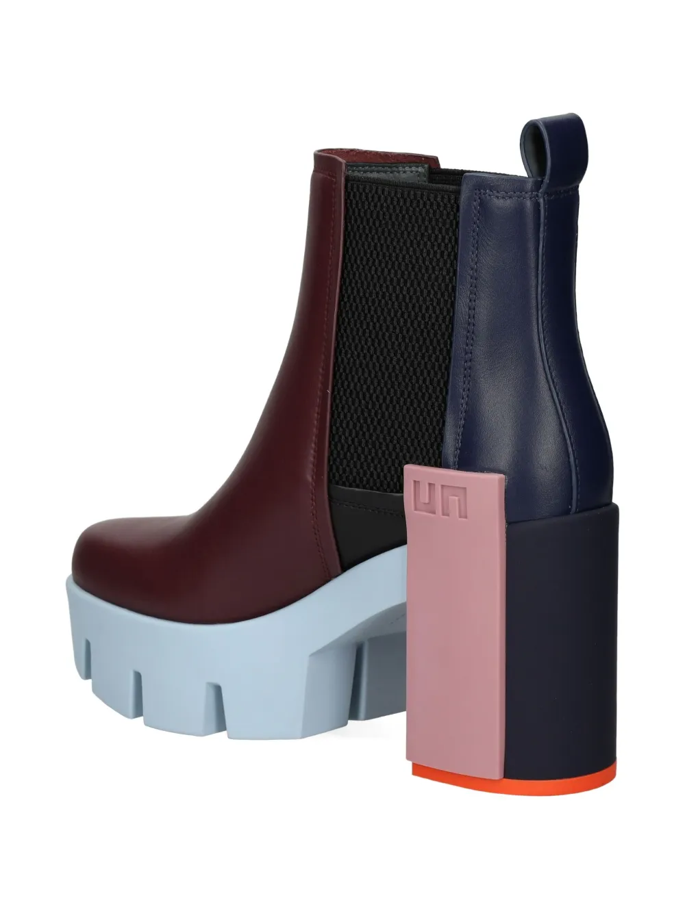 United Nude 100mm Grip Boots In Red