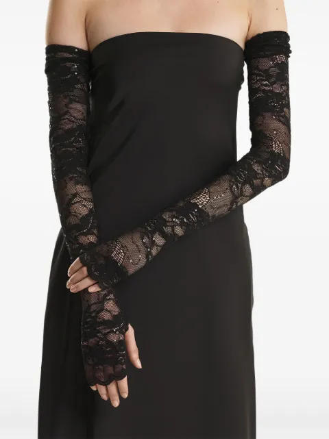 2310 STUDIO lace sequin gloves