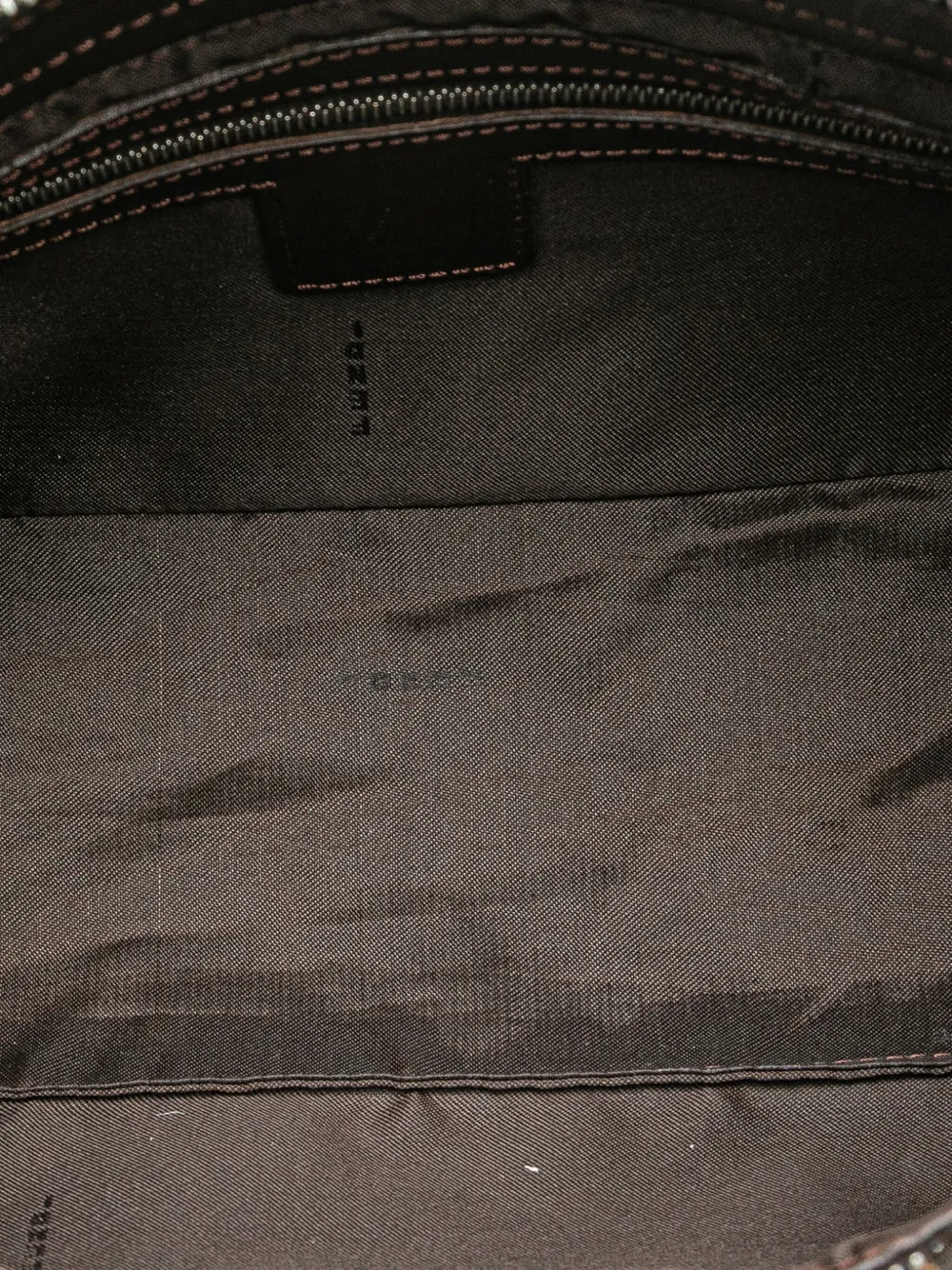 Pre-owned Fendi 20th Century Zucca Canvas Shoulder Bag In Brown