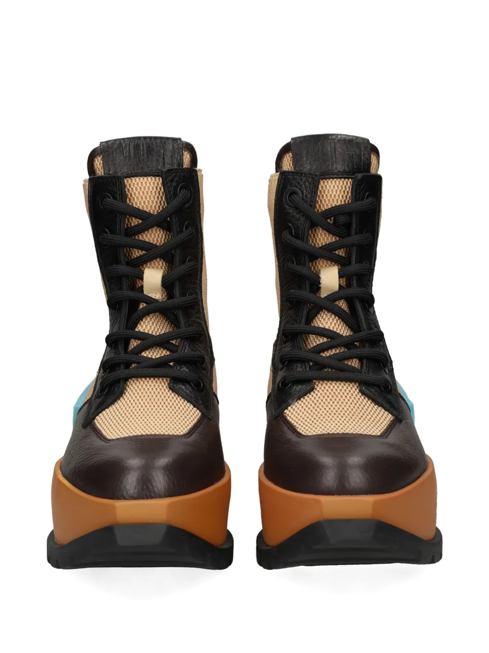 United Nude Leather Ankle Boots In Multi