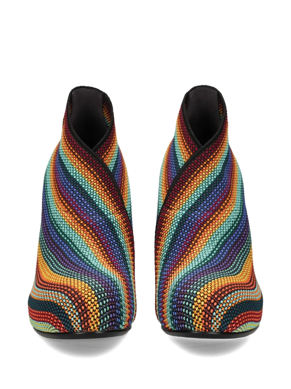 United Nude 100mm Fold Hi Boots In Multi