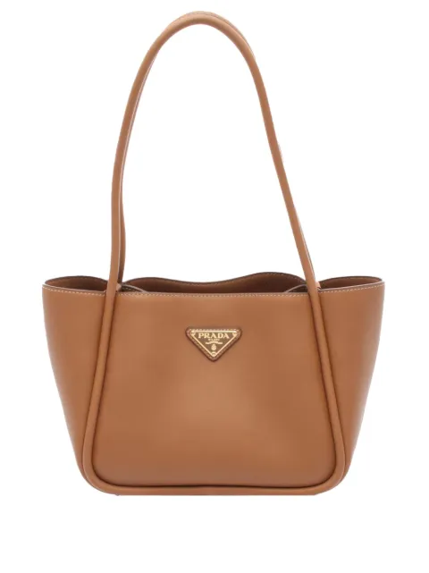 Prada Pre-Owned شنطة عملية 'سوفت غراين' صغيرة 2013-2025