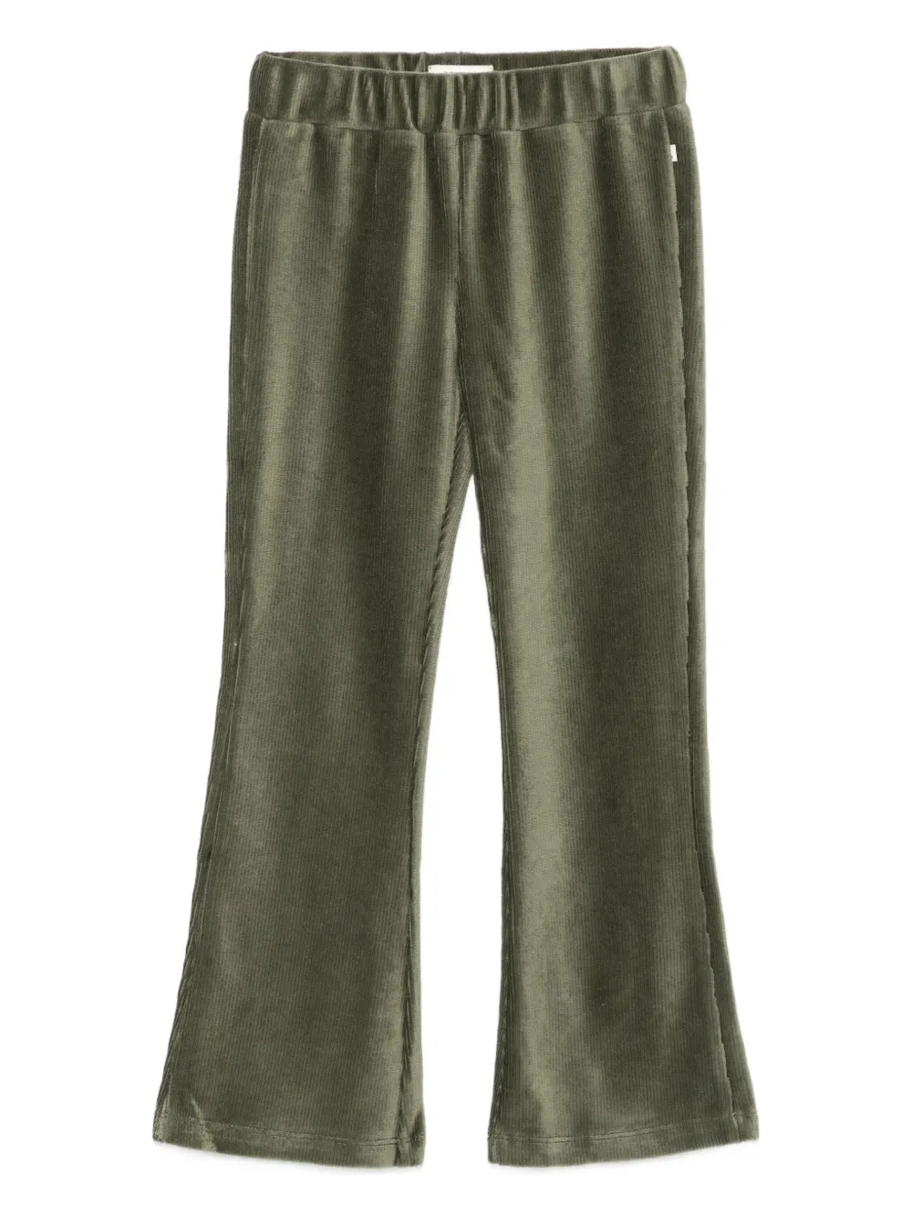 Scotch & Soda Kids corduroy flared trousers - Verde