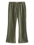 Scotch & Soda Kids corduroy flared trousers - Green