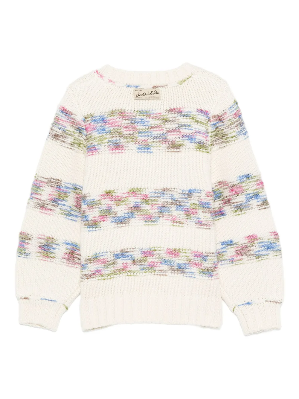 Scotch & Soda Kids striped sweater | Girls Jumpers & Knitwear | Image 2