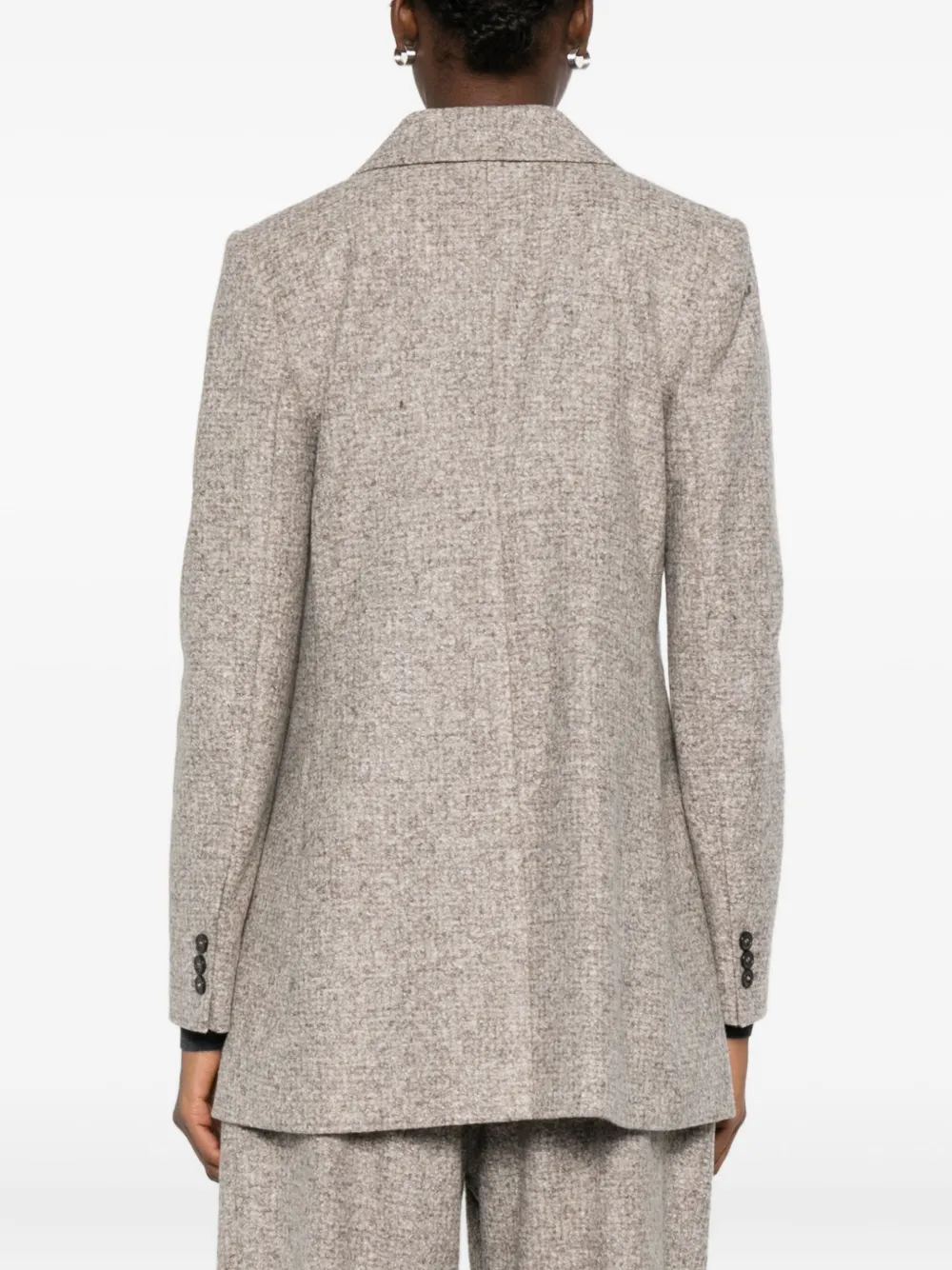 Mark Kenly Domino Tan Notched-pocket Jacket In Neutral