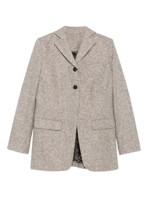 MARK KENLY DOMINO TAN notched-pocket jacket