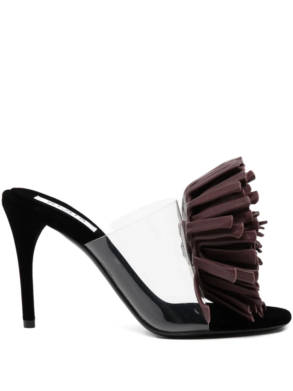 Alaïa sandalias con tacón asimétrico | marrón | Image 1