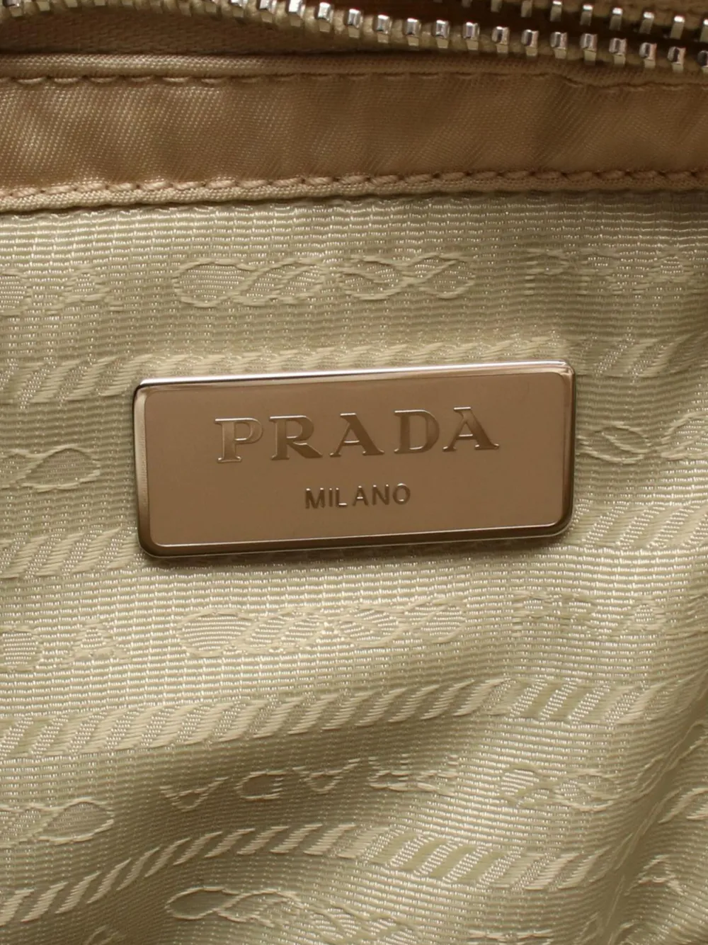 Pre-owned Prada 2013-2025 Quilted Re Nylon Padded Satchel In Brown