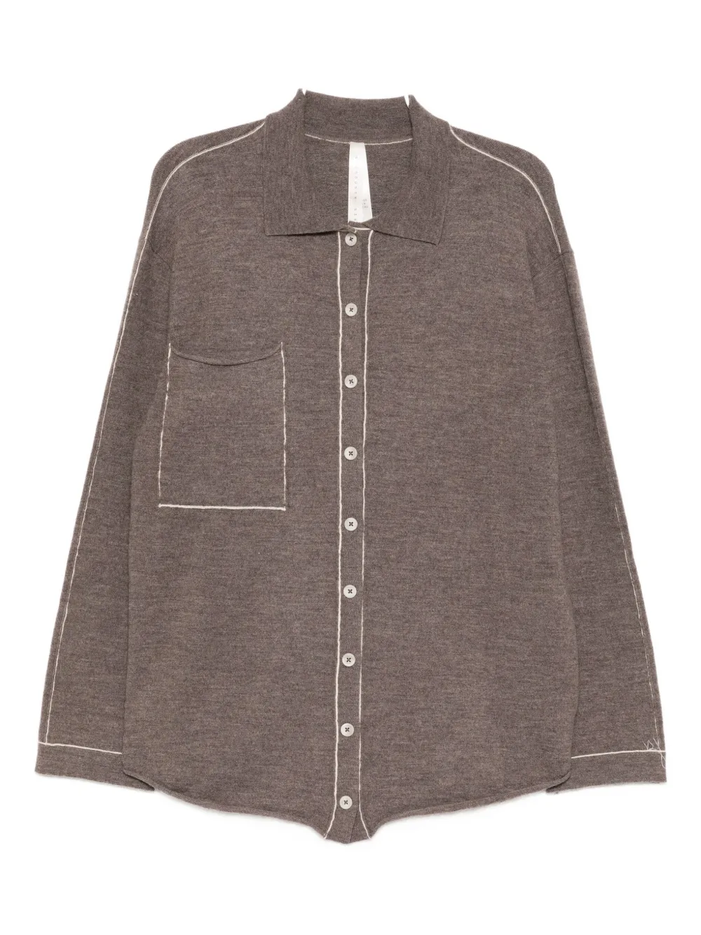 Lauren Manoogian stitch shirt | Grey | Image 1