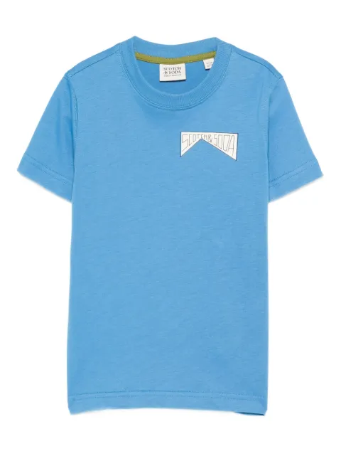 Scotch & Soda Kids تيشيرت بطبعة شعار الماركة