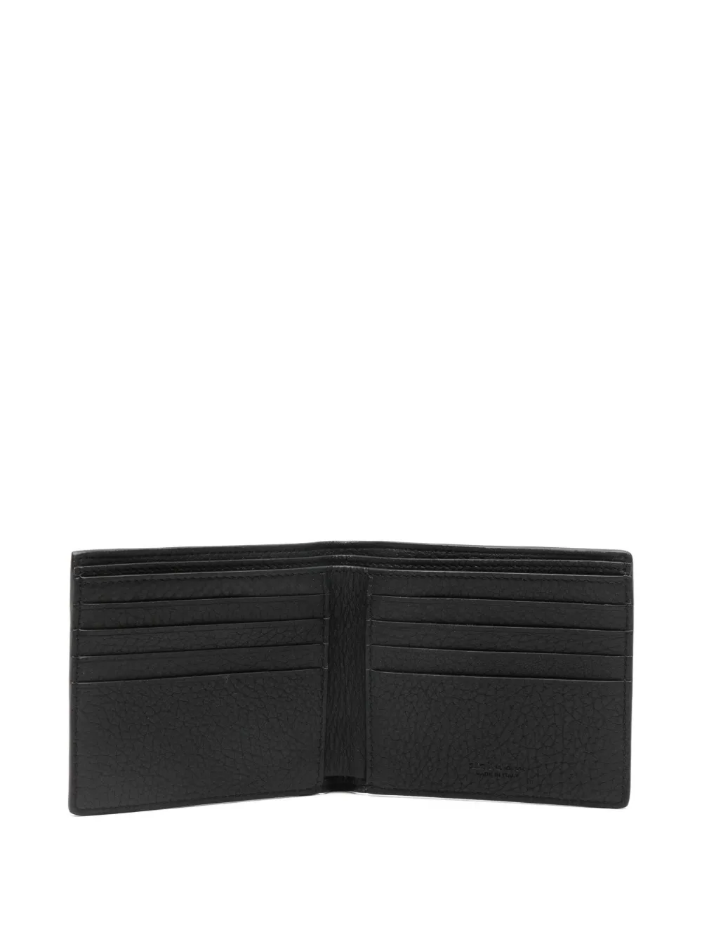 Kiton Portemonnee met logo Zwart