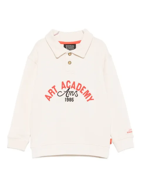 Scotch & Soda Kids organic cotton polo shirt