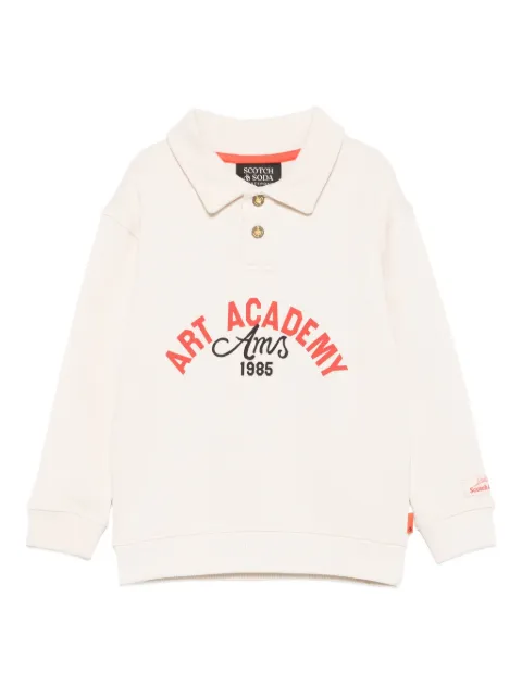 Scotch & Soda Kids organic cotton polo shirt