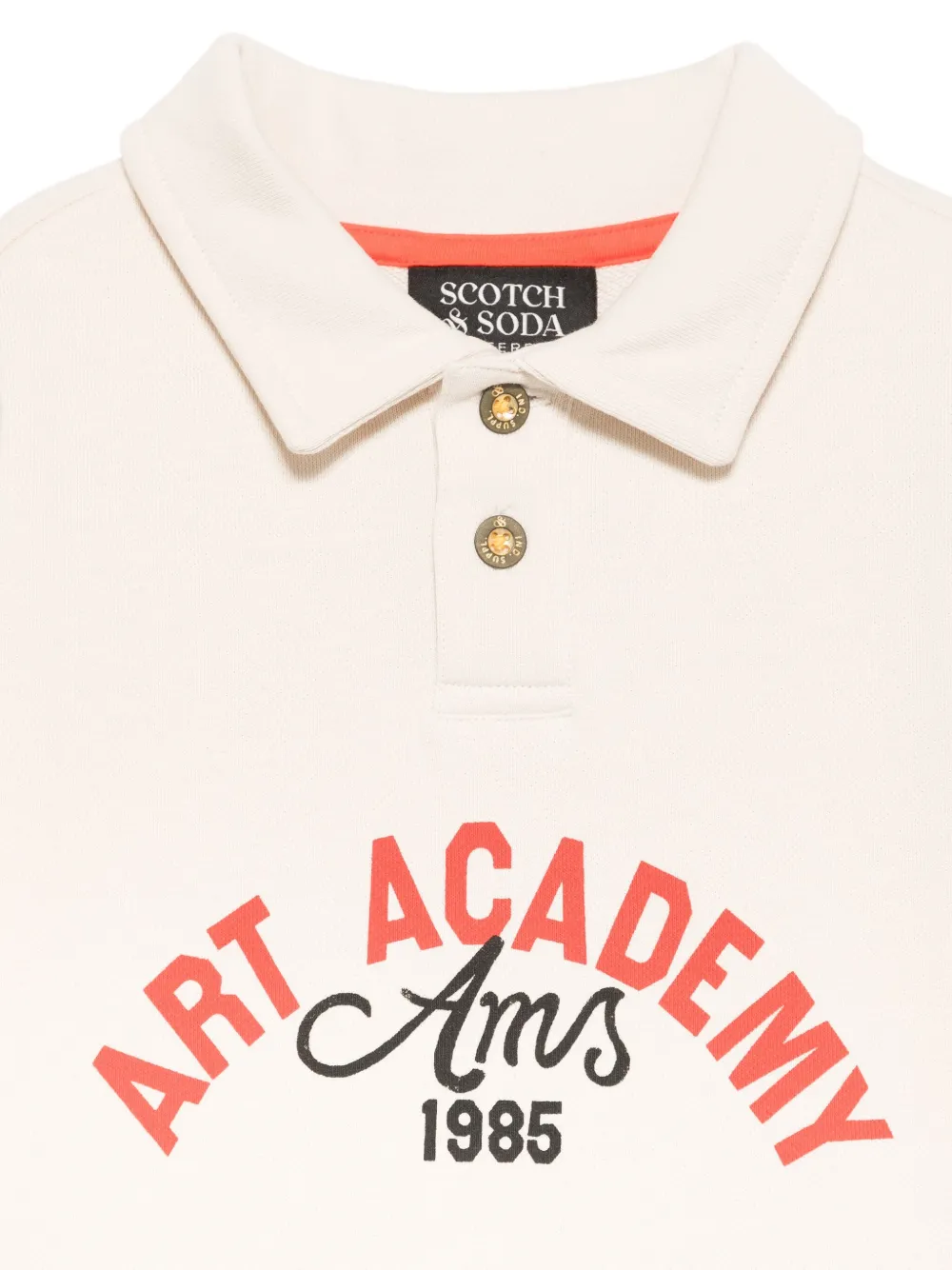 Scotch & Soda Kids Poloshirt met logo Wit