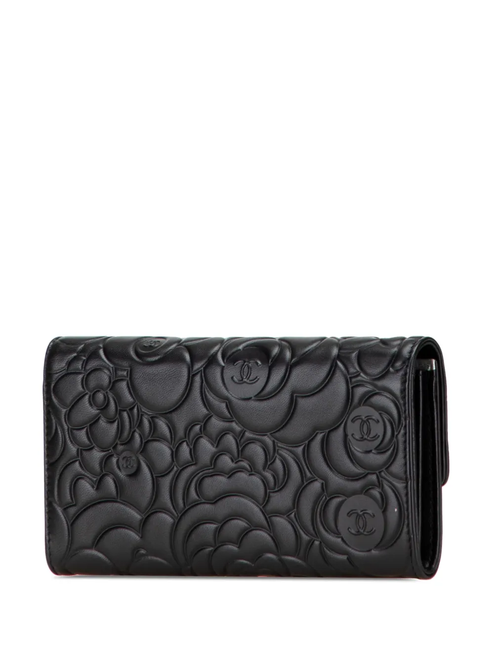 CHANEL Pre-Owned محفظة 'كاميليا ' طويلة بنقش CC وقلاب 2015-2016 | Image 2