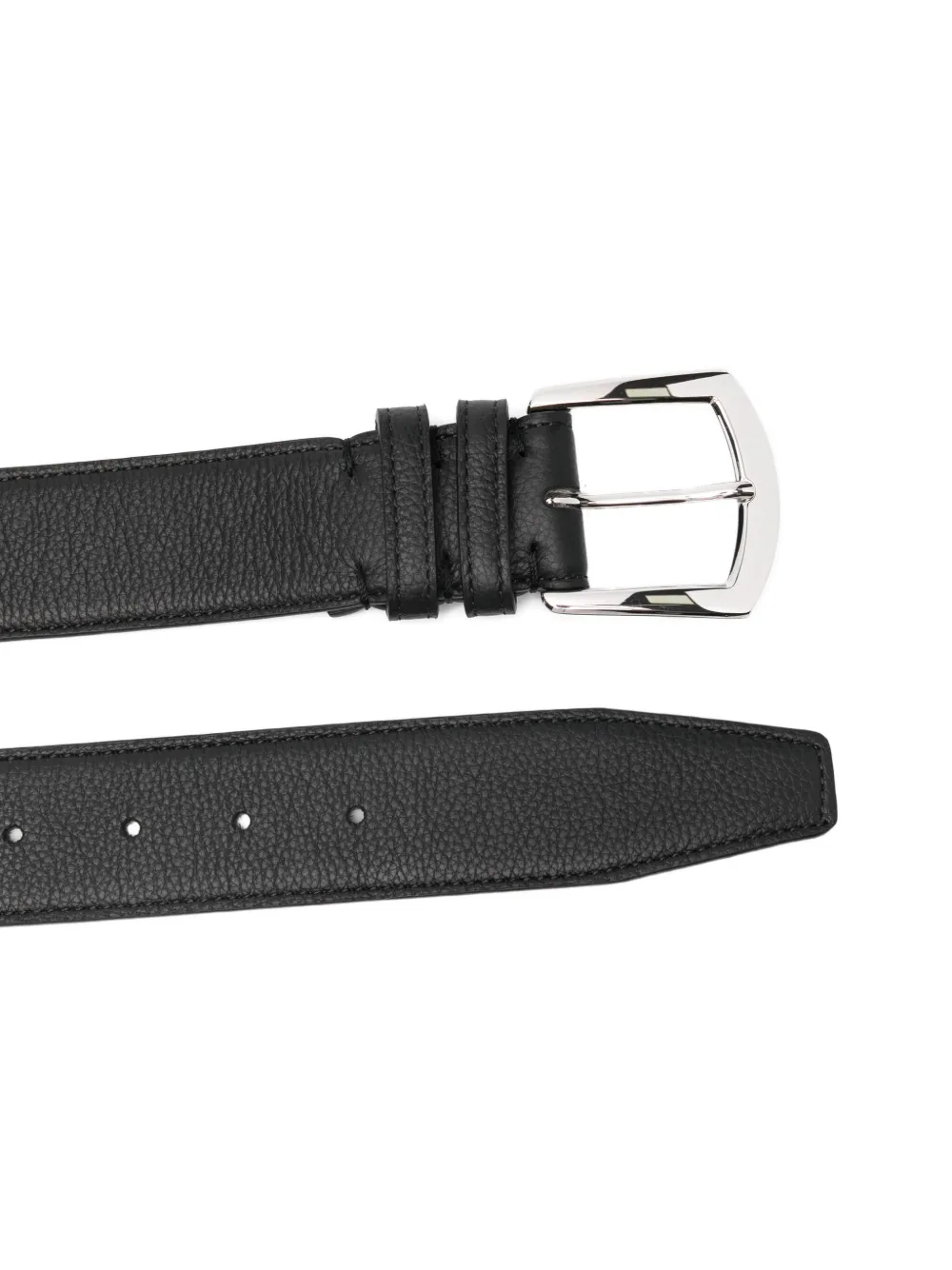 Kiton leather belt - Zwart