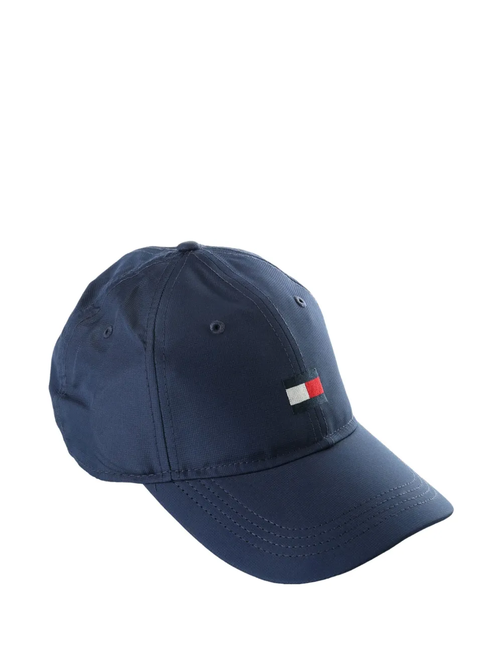 Tommy Hilfiger Logo-embroidered Cap In Brown