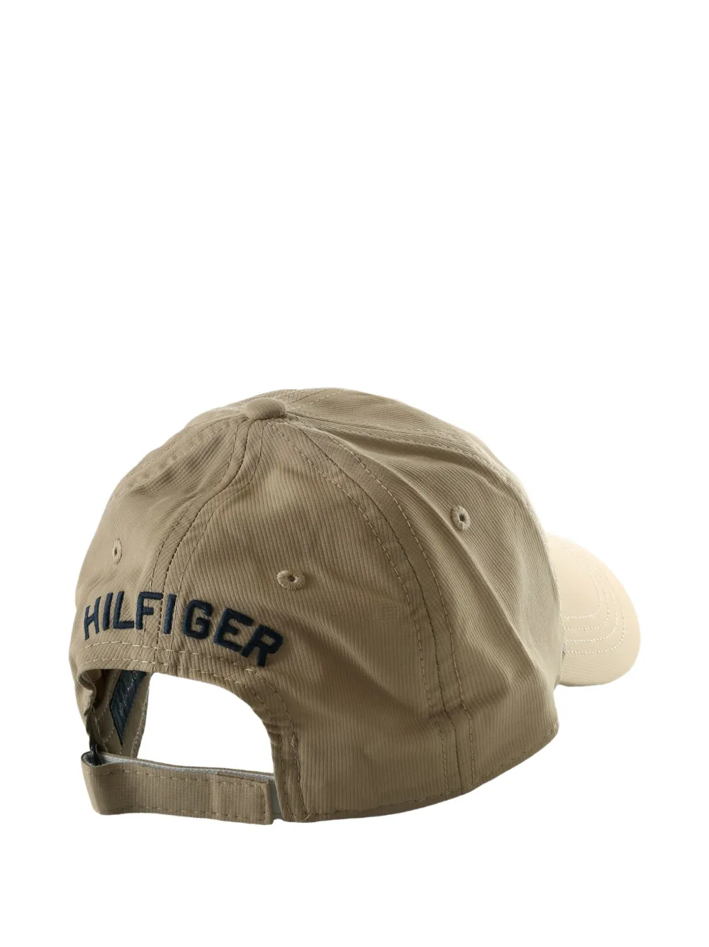 Tommy Hilfiger Logo-patch Cap In Brown
