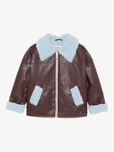 Scotch & Soda Kids zip-up hoodie