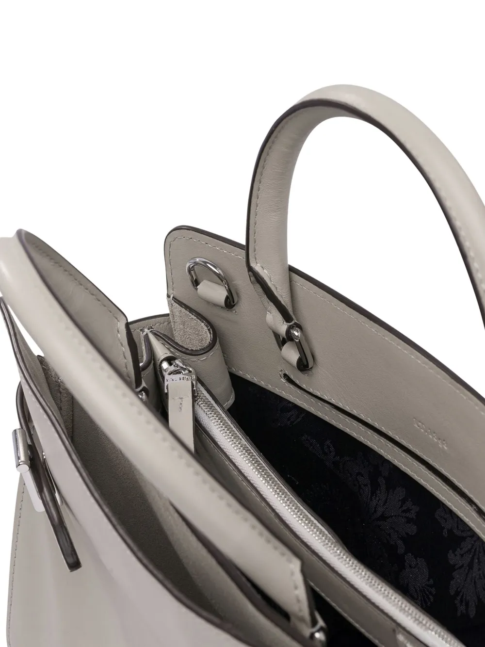Le Tanneur Tote Bag Mit Schnalle In Gray