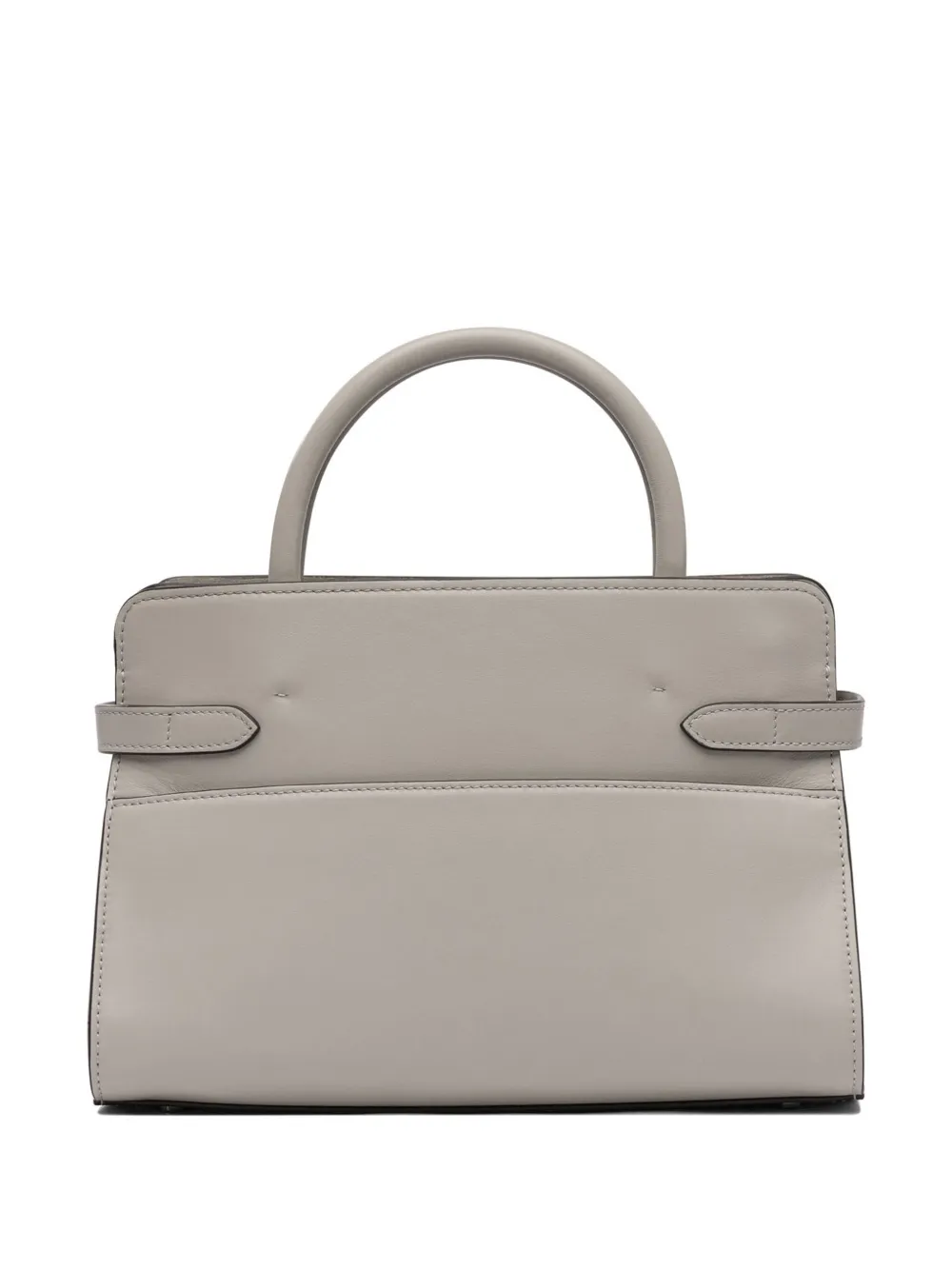 Le Tanneur Leren shopper met gesp - Grijs