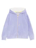 Scotch & Soda Kids corduroy zip-up hoodie - Purple
