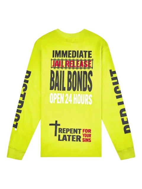 RTA logo-print long sleeve T-shirt