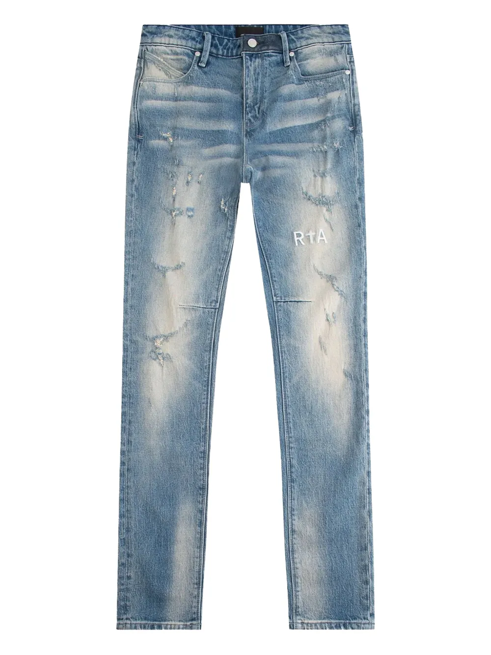 RTA distressed bootcut jeans - ブルー RTA distressed bootcut jeans - ブルー