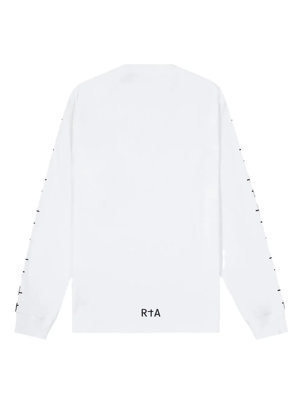 RTA Sweater met gekruist detail - Wit